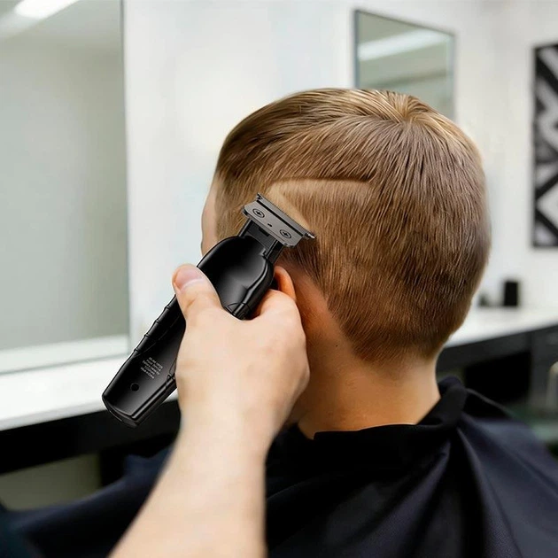 Электробритва-триммер HOCO Engraving Hair Clipper HP28 Black - изображение 8