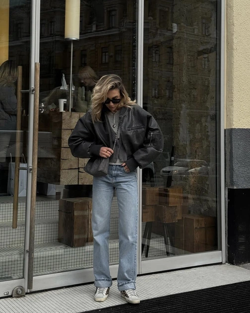 Бомбер - Classyme - XS - Графитовый - (7j) - изображение 3