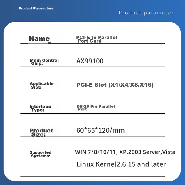 Плата расширения EB-LINK PCI-E на параллельный порт LPT DB25 для принтера - изображение 8