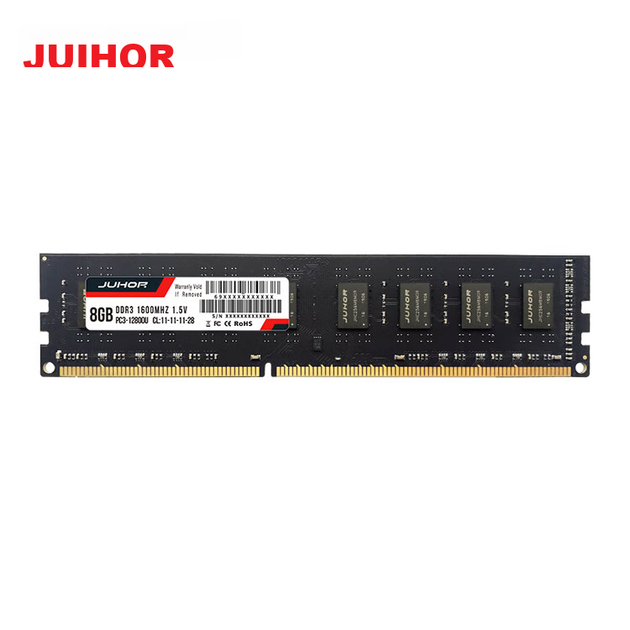 Модуль памяти JUHOR 8 ГБ DDR3 1600 для настольных компьютеров - изображение 10