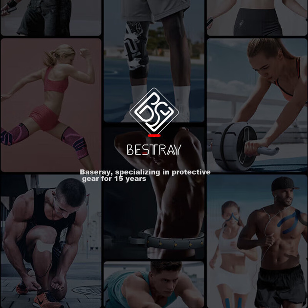 Наколенник Bestray Patellar Strap, профессионального класса, для мужчин и женщин, спортивная поддержка колена, наколенник для бадминтона, бега, льда, бандаж для защиты суставов. - изображение 11