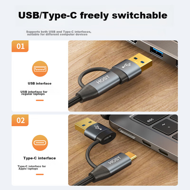Кабель CABLE CREATION, Type-C — Micro USB 3.0, высокоскоростной кабель для передачи данных с портативного жесткого диска, совместимый с жесткими дисками Seagate, Toshiba, Western Digital, Samsung, удлинительный кабель, 0,6 метра. - Фото 7 Кабель CABLE CREATION, Type-C — Micro USB 3.0, высокоскоростной кабель для передачи данных с портативного жесткого диска, совместимый с жесткими дисками Seagate, Toshiba, Western Digital, Samsung, удлинительный кабель, 0,6 метра. - изображение 7