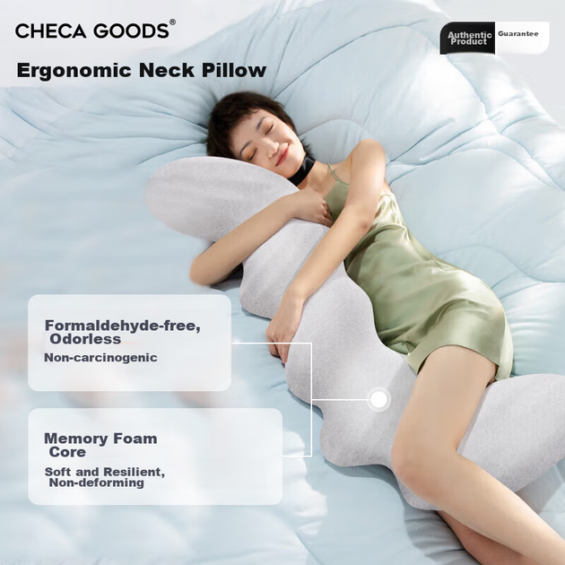 Подушка-обнимашка для сна CHECA GOODS, подушка для ног для кровати и дивана, длинная подушка для тела для женщин, взрослых и беременных женщин, плюшевая игрушка-подушка для сна на боку. - Фото 11 Подушка-обнимашка для сна CHECA GOODS, подушка для ног для кровати и дивана, длинная подушка для тела для женщин, взрослых и беременных женщин, плюшевая игрушка-подушка для сна на боку. - изображение 11