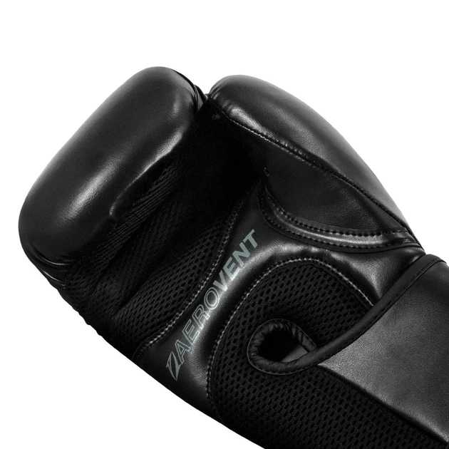 Боксерские перчатки TITLE Boxing Vegan 14 oz Черные - изображение 7
