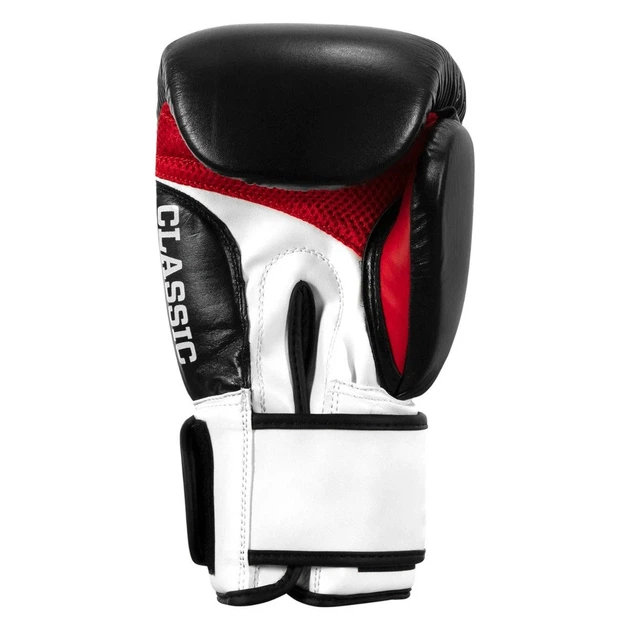 Боксерские перчатки TITLE натуральная кожа XL черные 16 oz - изображение 7
