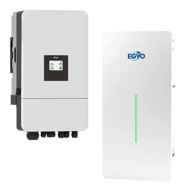 Комплект автономного енергопостачання Deye SUN-10K-SG05LP3-EU 10 кВт 3-фазний + EGYO HWMS1024 LiFePO4 10.24 кВт·г - зображення 2