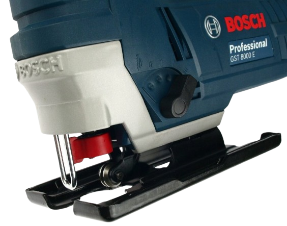 Електричний лобзик Bosch GST 8000 E Professional 710 Вт Синій - Фото 3 Електричний лобзик Bosch GST 8000 E Professional 710 Вт Синій - зображення 3