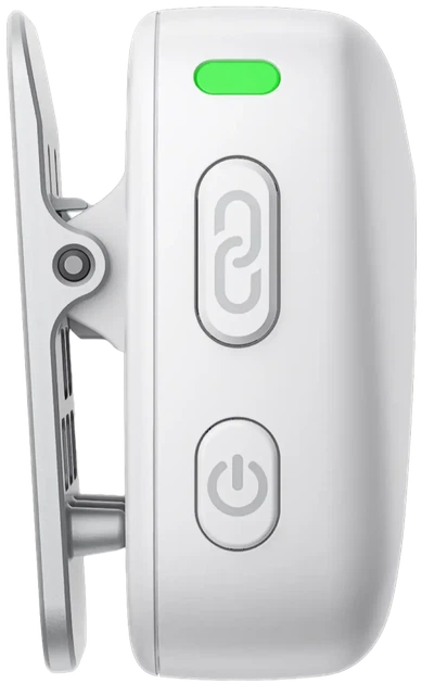 Мікрофон DJI Mic Mini Arctic White (102274950) - Б/В - Фото 2 Мікрофон DJI Mic Mini Arctic White (102274950) - Б/В - зображення 2