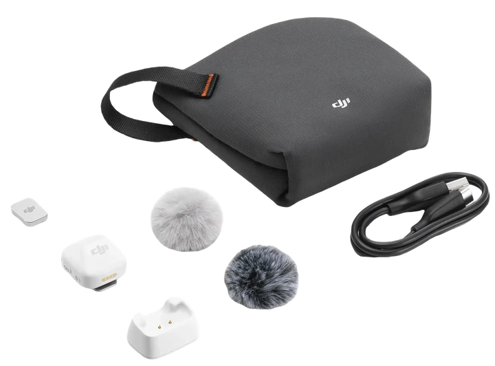 Мікрофон DJI Mic Mini Arctic White (102274950) - Б/В - Фото 5 Мікрофон DJI Mic Mini Arctic White (102274950) - Б/В - зображення 5