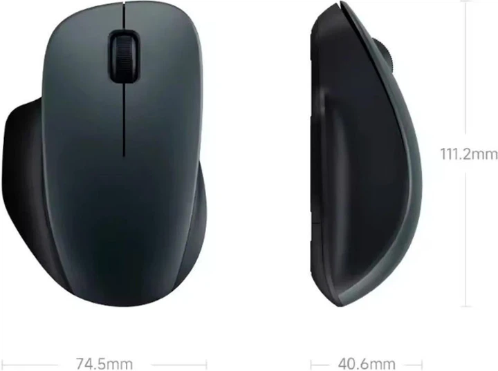 Мышь Xiaomi Wireless Mouse Comfort Edition Black (BHR9359GL) - Фото 7 Мышь Xiaomi Wireless Mouse Comfort Edition Black (BHR9359GL) - изображение 7