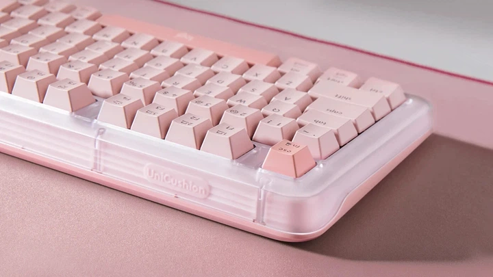 Клавиатура беспроводная Logitech ALTO KEYS K98S Amber Series AI Marble Bluetooth/Wireless/USB Pink - изображение 10