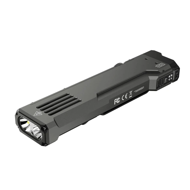 Многофункциональный ручной фонарь Wuben X5 Grey с УФ светом 2Вт 365 нм и зеленым лазером класса 3R - изображение 4