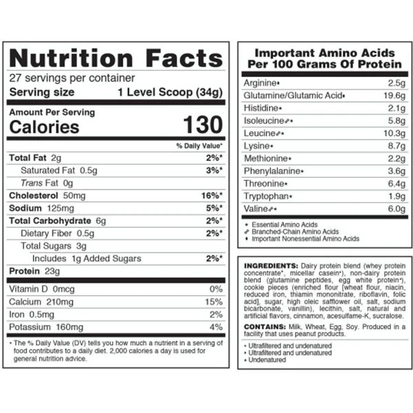 Протеин Syntrax Matrix 5.0 2270 г 76 servings Snickerdoodle - изображение 2