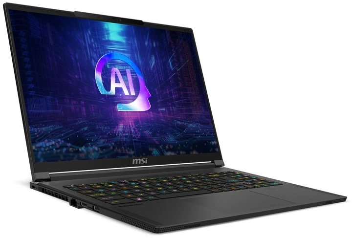 Ноутбук 16" MSI Stealth A16 AI+ (A3XWHG-044) Gaming AMD Ryzen AI 9 HX 370 RAM 32GB SSD 2TB GeForce RTX 5070 Ti Win11 Магнієвий корпус (UKR) (102258207) - Фото 2 Ноутбук 16" MSI Stealth A16 AI+ (A3XWHG-044) Gaming AMD Ryzen AI 9 HX 370 RAM 32GB SSD 2TB GeForce RTX 5070 Ti Win11 Магнієвий корпус (UKR) (102258207) - зображення 2