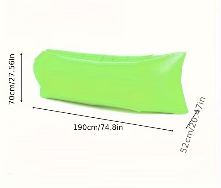 Ламзак надувной диван-шезлонг Supretto Air Sofa 1,90 м Зеленый (2981) - Фото 2 Ламзак надувной диван-шезлонг Supretto Air Sofa 1,90 м Зеленый (2981) - изображение 2