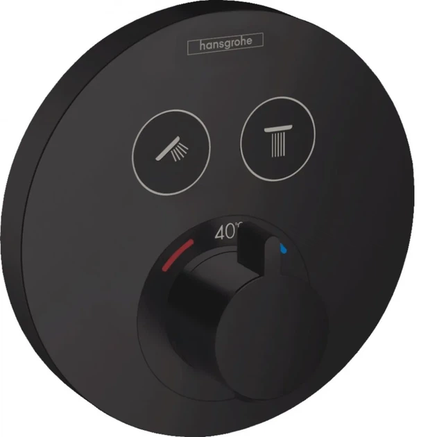 Hansgrohe ShowerSelect S Термостат, Matt Black (15743670) - изображение 3