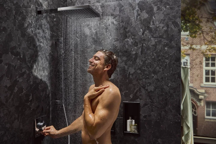 Hansgrohe ShowerSelect Comfort E Термостат на 2 потребителя, хром (15572000) - изображение 3