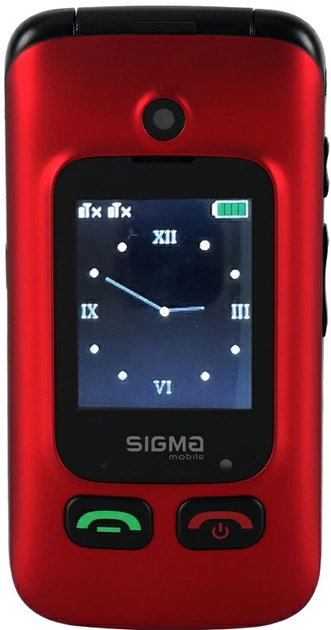 Мобильный телефон Sigma mobile Comfort 50 Shell Duo Type-C Black-Red (UA UCRF) - Фото 2 Мобильный телефон Sigma mobile Comfort 50 Shell Duo Type-C Black-Red (UA UCRF) - изображение 2