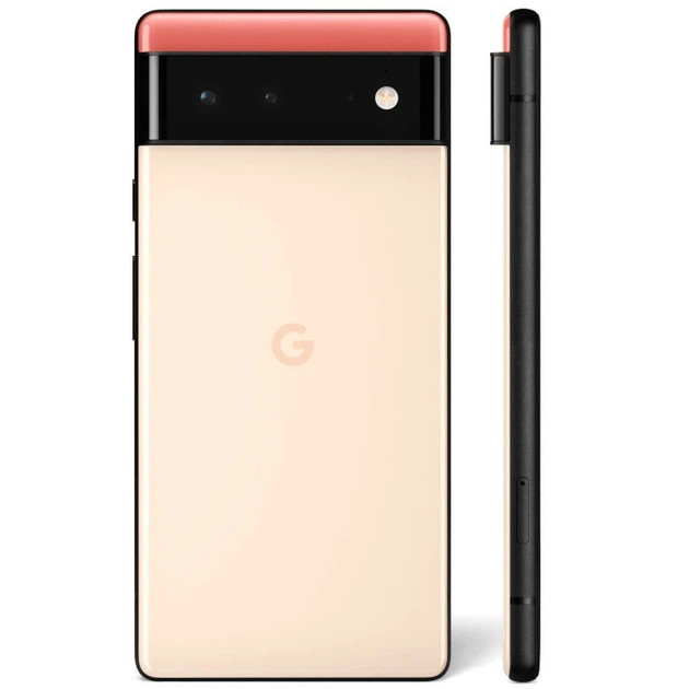 Смартфон Google Pixel 6 8/256GB Kinda Coral - Фото 2 Смартфон Google Pixel 6 8/256GB Kinda Coral - зображення 2