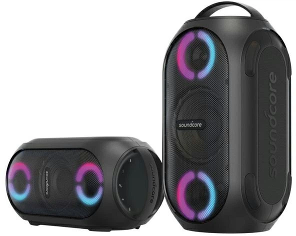 Портативная акустика (bluetooth-колонка) Anker Soundcore RavePartyCast A3390G12 Black - Фото 3 Портативная акустика (bluetooth-колонка) Anker Soundcore RavePartyCast A3390G12 Black - изображение 3