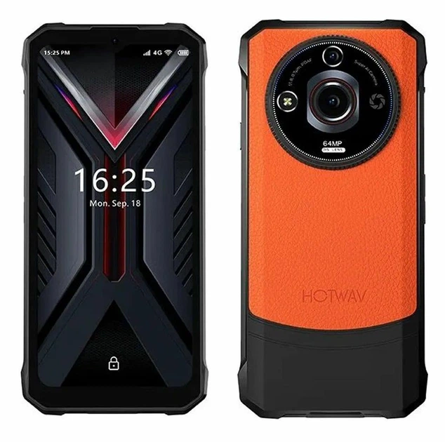 Смартфон Hotwav T7 Pro 6/256GB Orange (Global Version) NFC - зображення 2