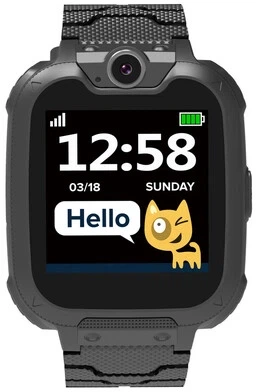 Смарт-часы Canyon Tony детские 1.54" IPS Bluetooth Черный (CNE-KW31BB) - изображение 3