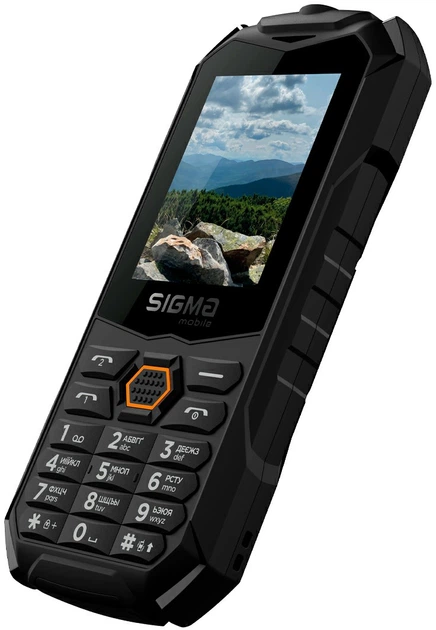 Мобильный телефон Sigma mobile X-treme PV68 Black-Orange (UA UCRF) - изображение 3