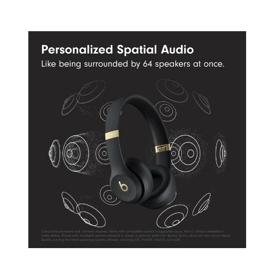 Наушники Beats by Dr. Dre Solo 4 Black/Gold (MC2L4) - изображение 2