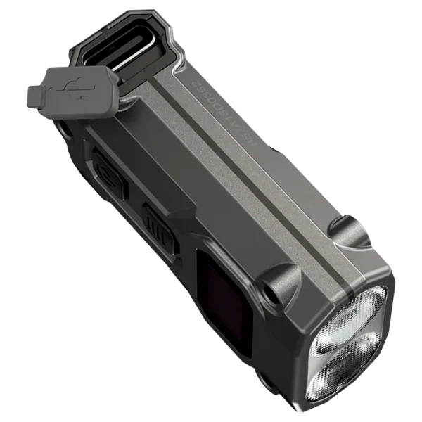 Ліхтар-брелок Nitecore TINI 3 (600 Lm, Алюмінієвий, Type-C, IP54, Чорний) - зображення 2