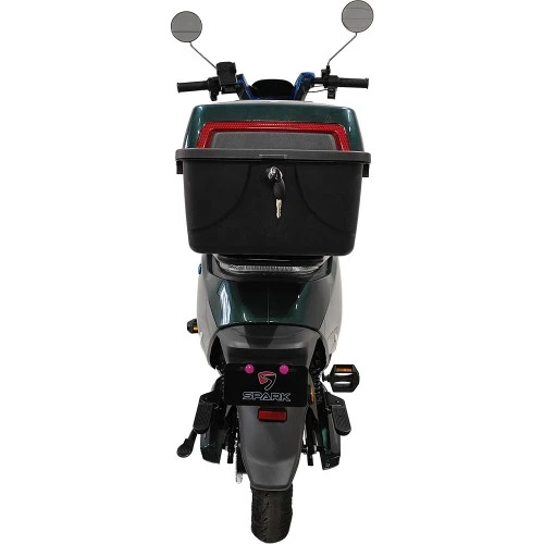 Велосипед с электромотором SPARK RUN EVO 14" 72V/1200W/20Ah зеленый - изображение 6