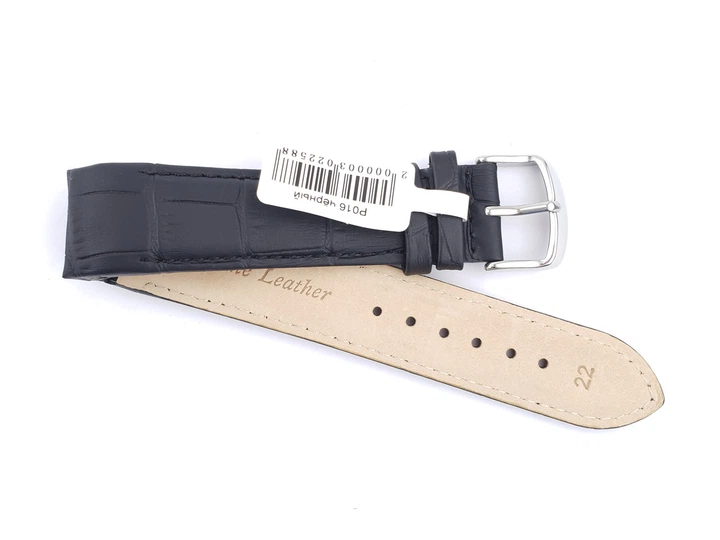 Ремешок для часов Tissot 22 мм LeveL Premium LVL.P016.BL.22 Черный - изображение 3