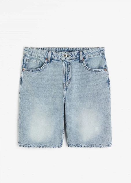 Шорти H&M 11600 Джинсовий блакитний 34 (1343) - изображение 2