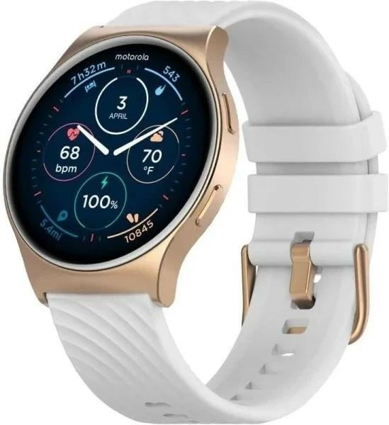 Смарт-часы Motorola Moto Watch 120 Rose Gold - Фото 3 Смарт-часы Motorola Moto Watch 120 Rose Gold - изображение 3