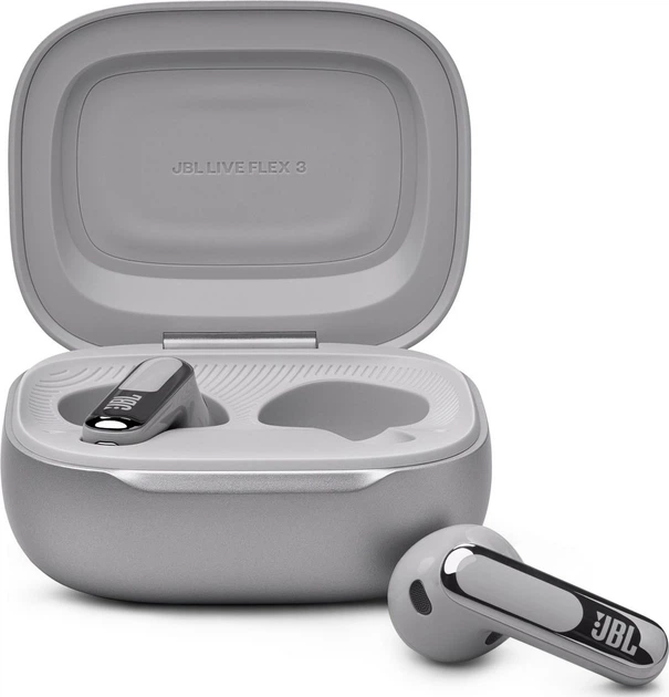 Наушники JBL Live Flex 3 Silver (JBLLIVEFLEX3SIL) - Фото 3 Наушники JBL Live Flex 3 Silver (JBLLIVEFLEX3SIL) - изображение 3