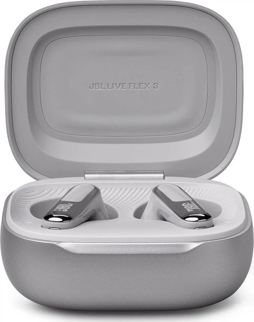 Наушники JBL Live Flex 3 Silver (JBLLIVEFLEX3SIL) - Фото 4 Наушники JBL Live Flex 3 Silver (JBLLIVEFLEX3SIL) - изображение 4
