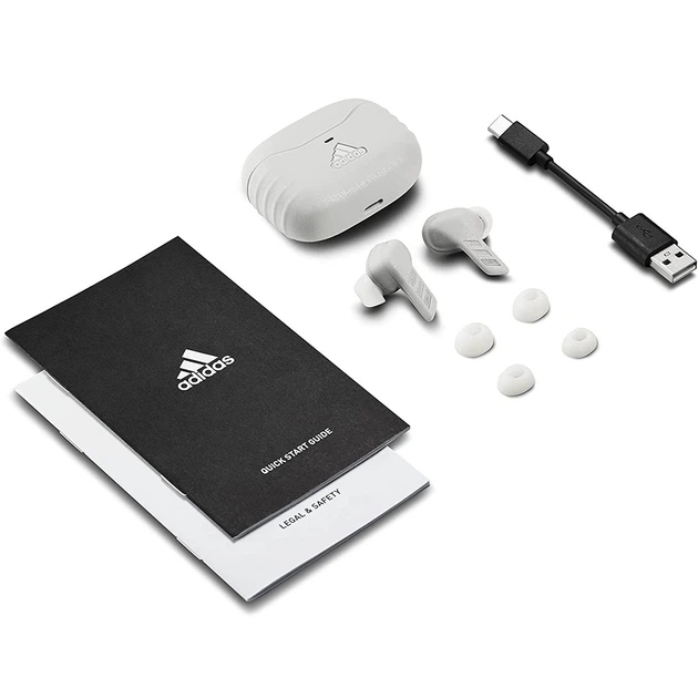 Навушники Adidas Z.N.E. 01 ANC True Wireless Light Grey (1005971) - зображення 8