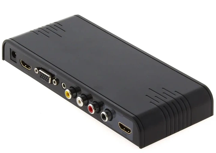 Устройство скаллер-конвертер HDMI коммутатор и USB медиаплеер для комфортного просмотра фильмов дома Lenkeng - изображение 5