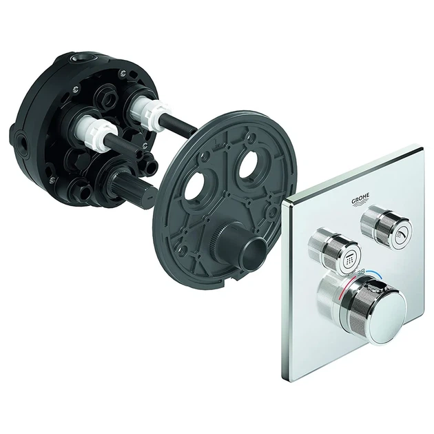 Grohe Grohtherm SmartControl Термостат на 2 потребителя, хром (29124000) - изображение 7