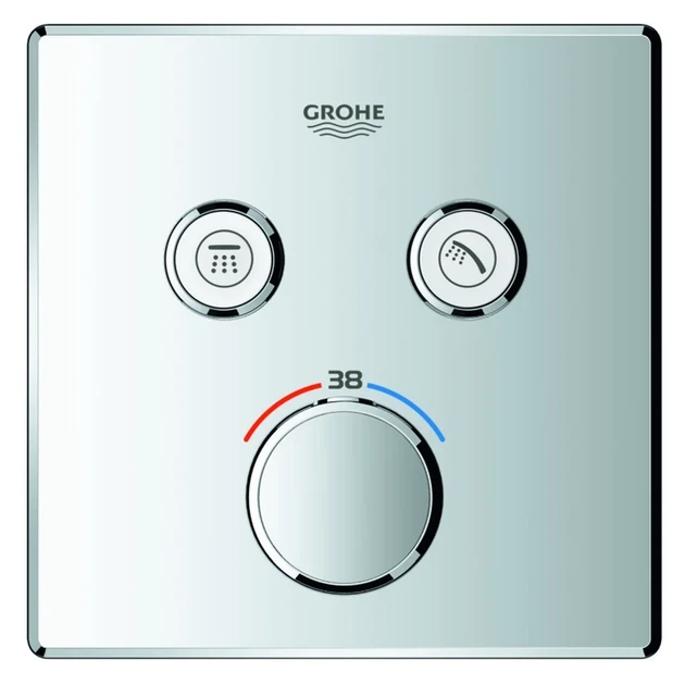 Grohe Grohtherm SmartControl Термостат на 2 потребителя, хром (29124000) - изображение 11