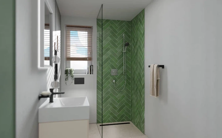 Hansgrohe ShowerSelect Comfort E Термостат для душа, хром (15571000) - изображение 2