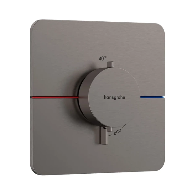 Термостат на 1 потребитель Hansgrohe ShowerSelect Comfort Q (цвет - матовый чёрный хром) 15588340 - Фото 1 Термостат на 1 потребитель Hansgrohe ShowerSelect Comfort Q (цвет - матовый чёрный хром) 15588340 - зображення 1