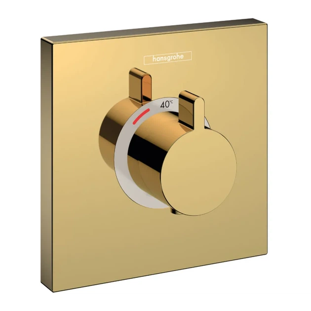Hansgrohe ShowerSelect HighFlow Термостат для душа, полированное золото (15760990) - Фото 1 Hansgrohe ShowerSelect HighFlow Термостат для душа, полированное золото (15760990) - изображение 1