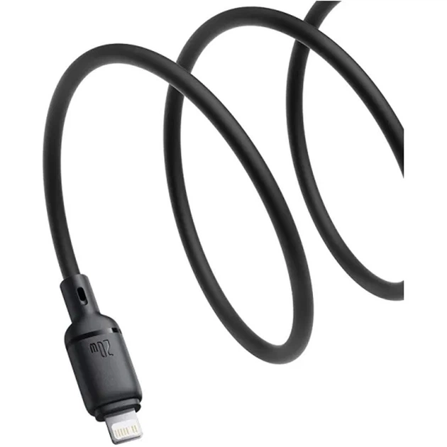 Кабель Baseus Silky Series USB-C to Lightning 20W 2m Black (P10377700113-01) [169517] - изображение 3
