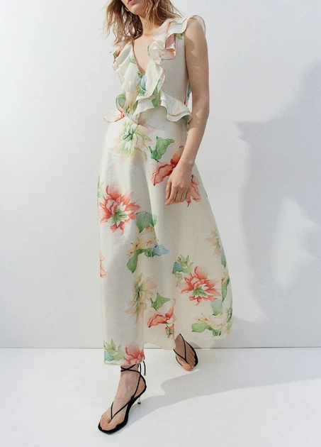 Плаття H&M 15670 Молочний XS (1228) - Фото 1 Плаття H&M 15670 Молочний XS (1228) - изображение 1