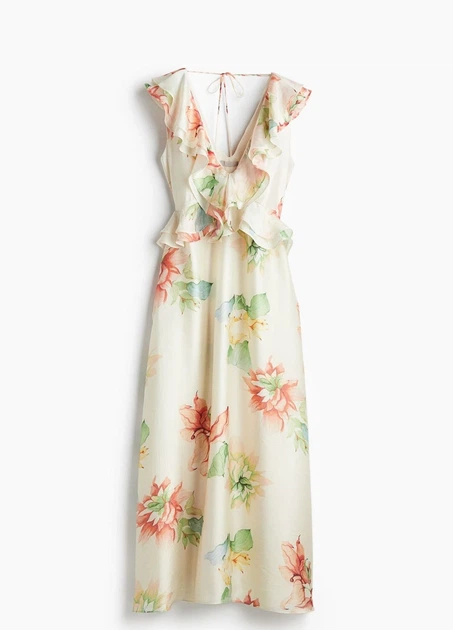 Плаття H&M 15670 Молочний XS (1228) - Фото 3 Плаття H&M 15670 Молочний XS (1228) - изображение 3