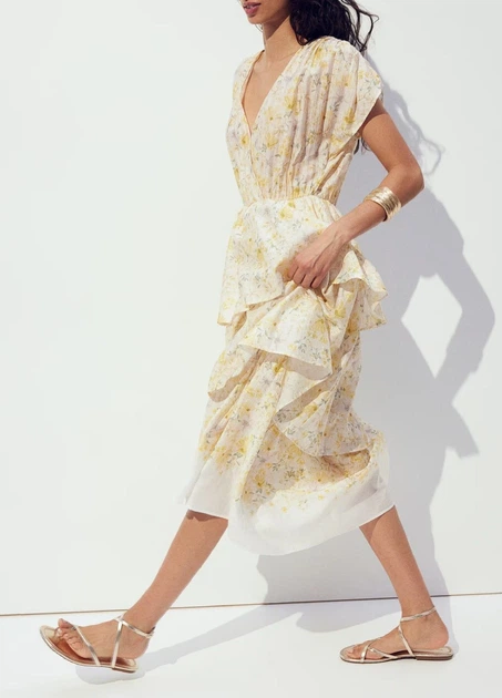 Плаття H&M 15818 Світлий жовтий XL (1238) - изображение 3