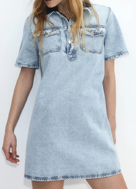 Плаття H&M 16214 Світлий блакитний M (1274) - Фото 1 Плаття H&M 16214 Світлий блакитний M (1274) - изображение 1