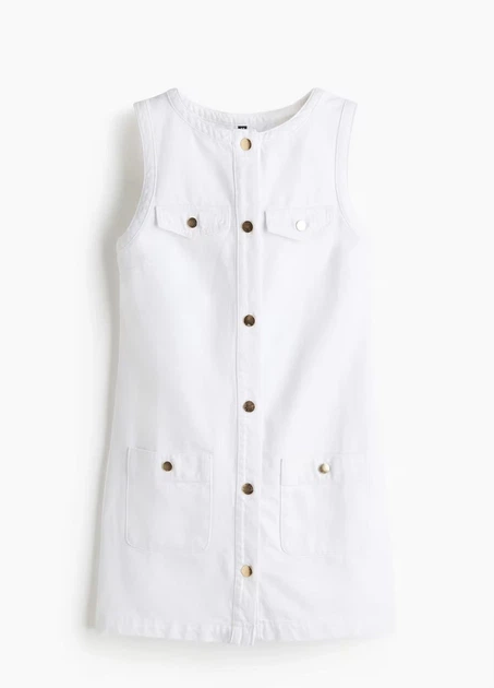 Плаття H&M 16583 Білий L (1295) - Фото 3 Плаття H&M 16583 Білий L (1295) - изображение 3