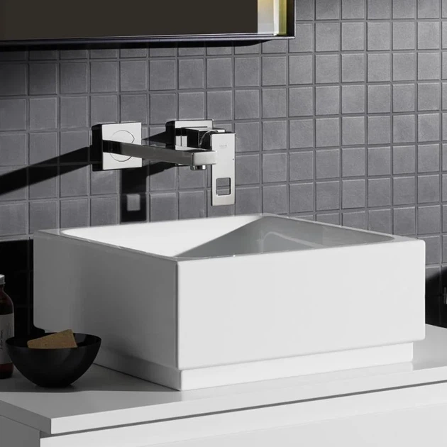 Grohe Eurocube Смеситель для раковины, хром (23447000) - Фото 2 Grohe Eurocube Смеситель для раковины, хром (23447000) - изображение 2