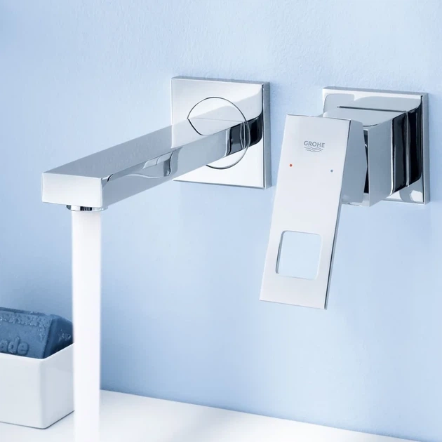 Grohe Eurocube Смеситель для раковины, хром (23447000) - Фото 5 Grohe Eurocube Смеситель для раковины, хром (23447000) - изображение 5